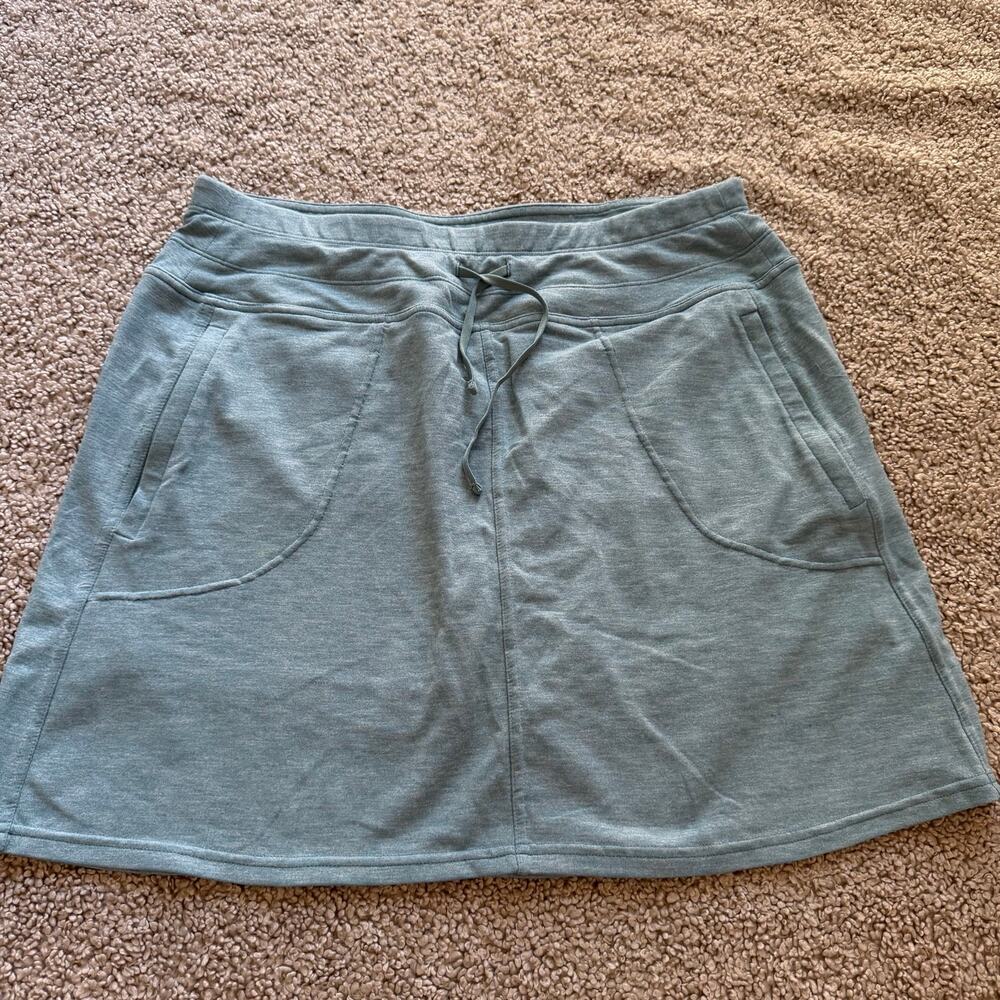 KUHL Harmony Skort Skirt Short Active Wear Golf Cascade Blue Size Medium